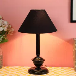 Tucasa NTU-82 B-22 Table Lamp with Metal Base (Black) image 5