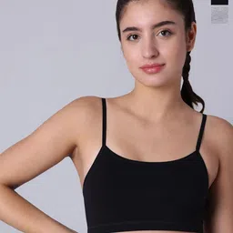 Sillysally Pack of 2 Non Padded Double Layer Workout Bras With All Day Comfort-picture-12