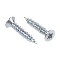 RS PRO Pozidriv Countersunk Steel Wood Screw Bright Zinc Plated, No. 4 Thread, 0.62in Length (Pack of 250)-image-30