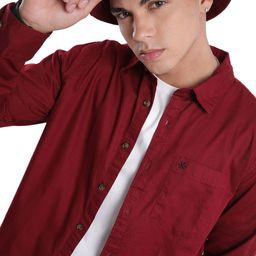 WROGN Men Comfort Opaque Casual Shirt-image-59
