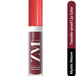 ZM Zayn & Myza Transfer Proof Long Lasting Power Matte Lip Color - 6 ml - Mystic Mauve-image-88
