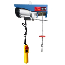 SWIFT Mini Electric Hoist 600 Kg (0.6 Ton) Capacity 20 m Lifting Height Single/Double Hook Flexibility, PA600-picture-1