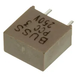 EATON FUSE, PCB, 3A, 350V, FAST ACTING, BK/PCC-3-R-image-85