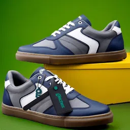 glitchez Men Colourblocked Comfort Insole Sneakers-image-72