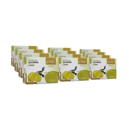 PABLO Set Of 12 Glycerine Lemon Bath Soaps For Glowing & Smooth Skin -54gm each-15