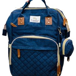 Fareto premium Quality Diaper Bag for Mother  Multipurpose Stylish Diaper Bag  Pack Of 1 -Blue-image-40