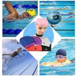 Sanjary Swimming Cap Water Sports for Long Hair Short Hair Swimming Cap Color May Vary-27
