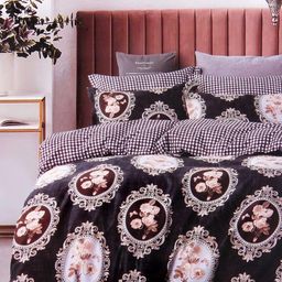 BhaiJi Bedsheets 220 TC Glace Cotton Bed Sheet XXXL King Size 10 Feet Bedsheet 107x120 Inch Without Joints With 2 Pillow covers - Navy Blue-image-52