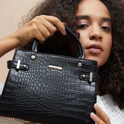 Ginger by Lifestyle Textured PU Structured Handheld Bag-56