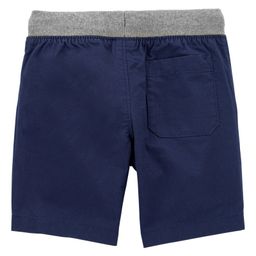 Carter's Pull-On Dock Shorts - Navy Blue Light Grey (Draw String Color May Vary) image 3