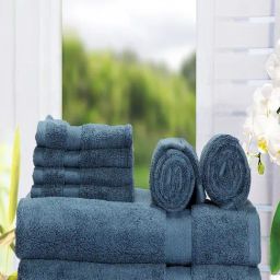 Bianca Paradiso Navy 500 GSM Towel Set-image-0
