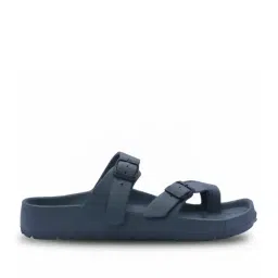 Paragon Men's Grey Cross Strap Sandals-image-11