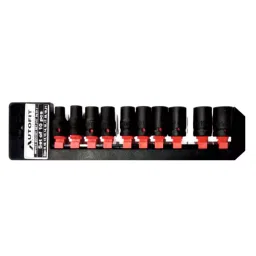 Autofit Chrome Vanadium Steel 10 Pcs Impact Socket Set-2