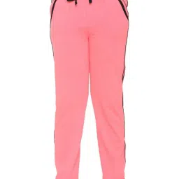 Vimal Jonney Kids Peach Mid Rise Trackpants-image-75