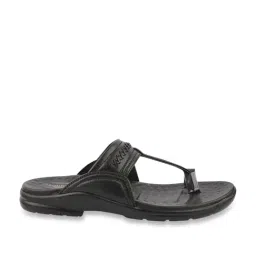 MediFeet Men's Black Toe Ring Sandals-picture-40