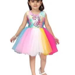 Aarika Kids Multicolor Printed Frock-image-58