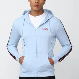 Van Heusen Sport Blue Regular Fit Hooded Sweatshirt-image-19