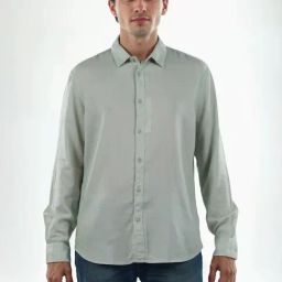 Celio* Aqua Green Regular Fit Shirt-image-12