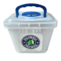 Polywell 600 ml Transparent Plastic Sharp Container, PWSC0.600 image 1