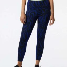 New Balance Blue Printed Sports Tights-image-70