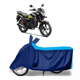 Auto Pearl Two Wheeler Cover for Honda SP 125 - Cyan, Blue-image-76