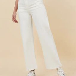 Styli White Blended Regular Fit High Rise Jeans-picture-47