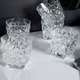 The Artment Transparent Glass Solid Drinking Glass - Set of 8-image-19