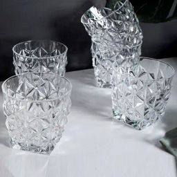 The Artment Transparent Glass Solid Drinking Glass - Set of 4-image-14