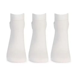 Bonjour Ivory Ankle Length Socks - Pair of 3-image-103