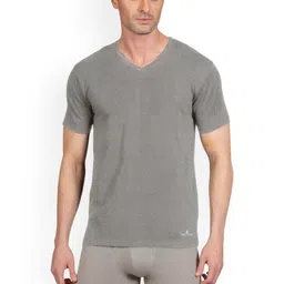 Nautica Pure Combed Cotton V -Neck Lounge T-Shirts-picture-48