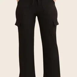 69 FASHION STREET Striped Low Rise Trousers-image-60
