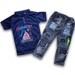 Gori Garmentss Boys Printed Clothing Set-image-90