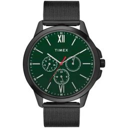 Timex Men Green Round Dial Analog Watch - TWEG165SMU05-40