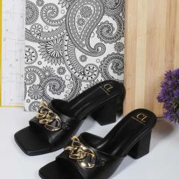 Carlton London Women's Black Casual Sandals-image-55