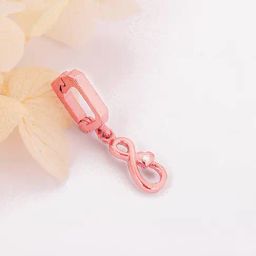 GIVA 925 Sterling Silver Rose Gold Charm for Women-40