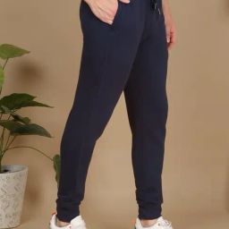 Sweet Dreams Navy Regular Fit Plain Joggers-image-92
