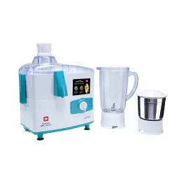 SWISS MILITARY Juicer Mixer Grinder Alpino Series 450 W Polymer White & Blue-picture-31