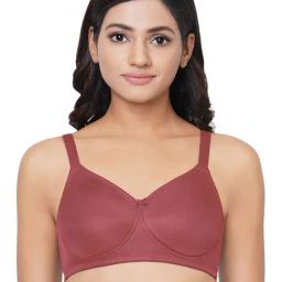 Wacoal Maroon Full Coverage Under-Wired Minimizer Bra-picture-9