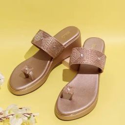 Inc.5 Women's Rose Gold Toe Ring Wedges-picture-35