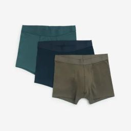 WES Lounge by Westside Multicolour Cotton Trunks- Pack of 3-picture-37