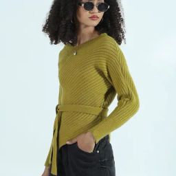 showoffff Showoff Green Regular Fit Top image 3
