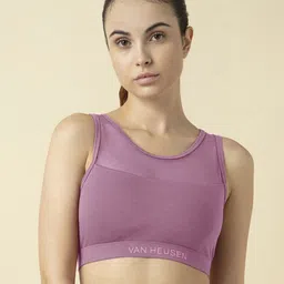 Van Heusen Pro Active Women Anti Bacterial Cotton Full Coverage Padded Sports Bra-20