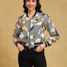 Label Ritu Kumar Multicolor Printed Jacket-picture-26