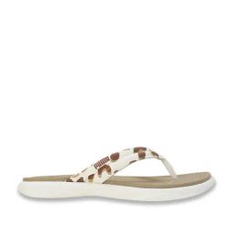 Puma Women's Royalcat Softride Cara Warm White Flip Flops-image-23
