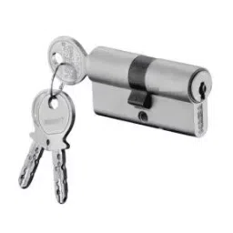 Dorset 60 mm Brass Lock Set With Knob and Key Cylinder HL MO image 1