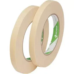 NICHIBAN Crepe Tape Cream 19 mm x 50 m Cream, No.337TN (Pack of 60 Roll)-image-8
