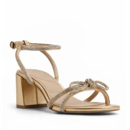 Aldo Women's BOUCLETTE Gold Ankle Strap Sandals-image-86