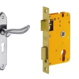 Dorset Full Gold Lock Set With Mortise Latch HL MO-2