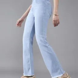 Dolce Crudo Blue Flare Fit Jeans-picture-46