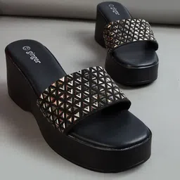 Ginger by Lifestyle Embellished Platform Sandals-14